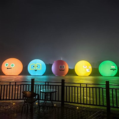 Pripučiamas reklaminis mielas animacinis jaustukas